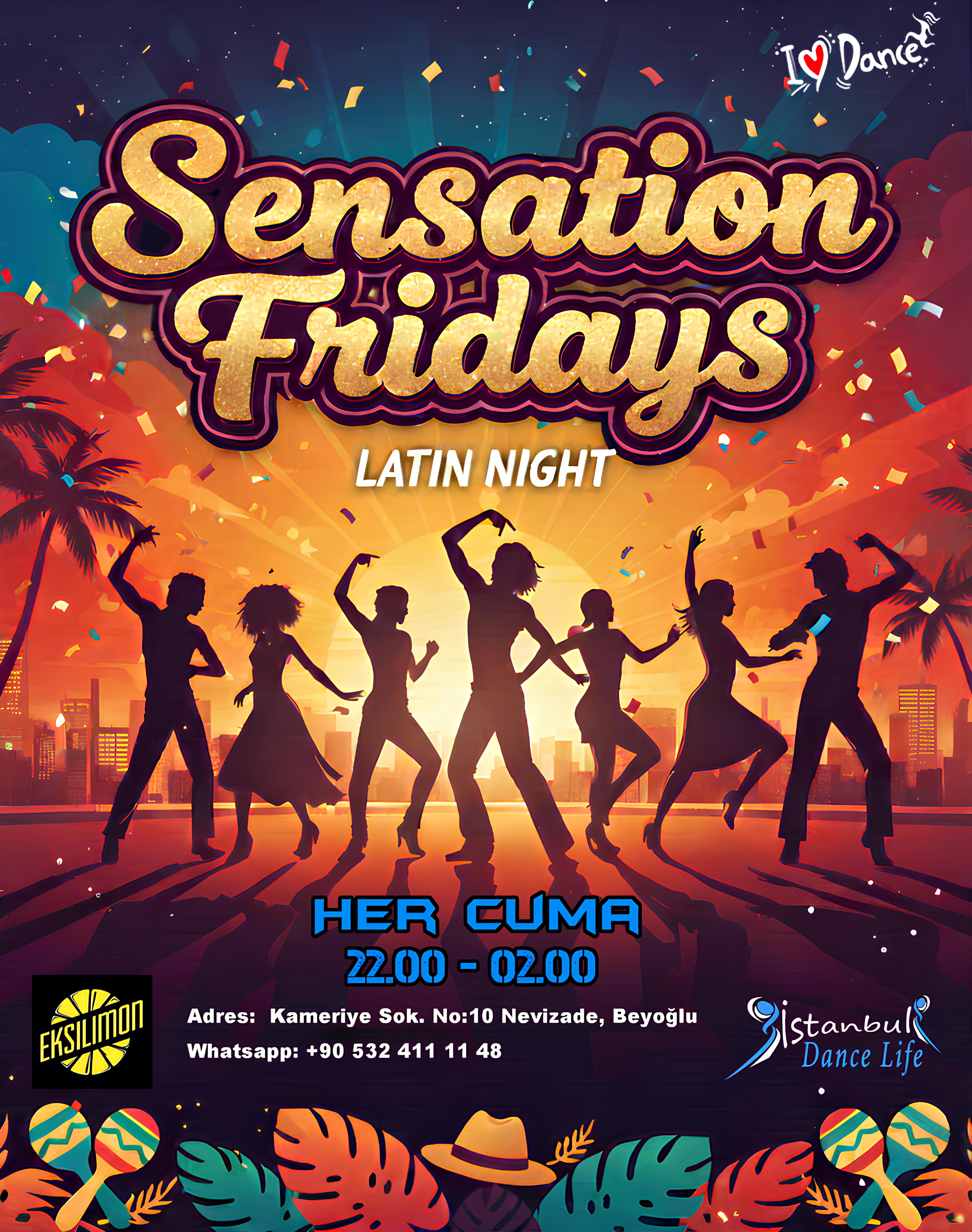 Cuma Dans Gecesi - Sensation Fridays