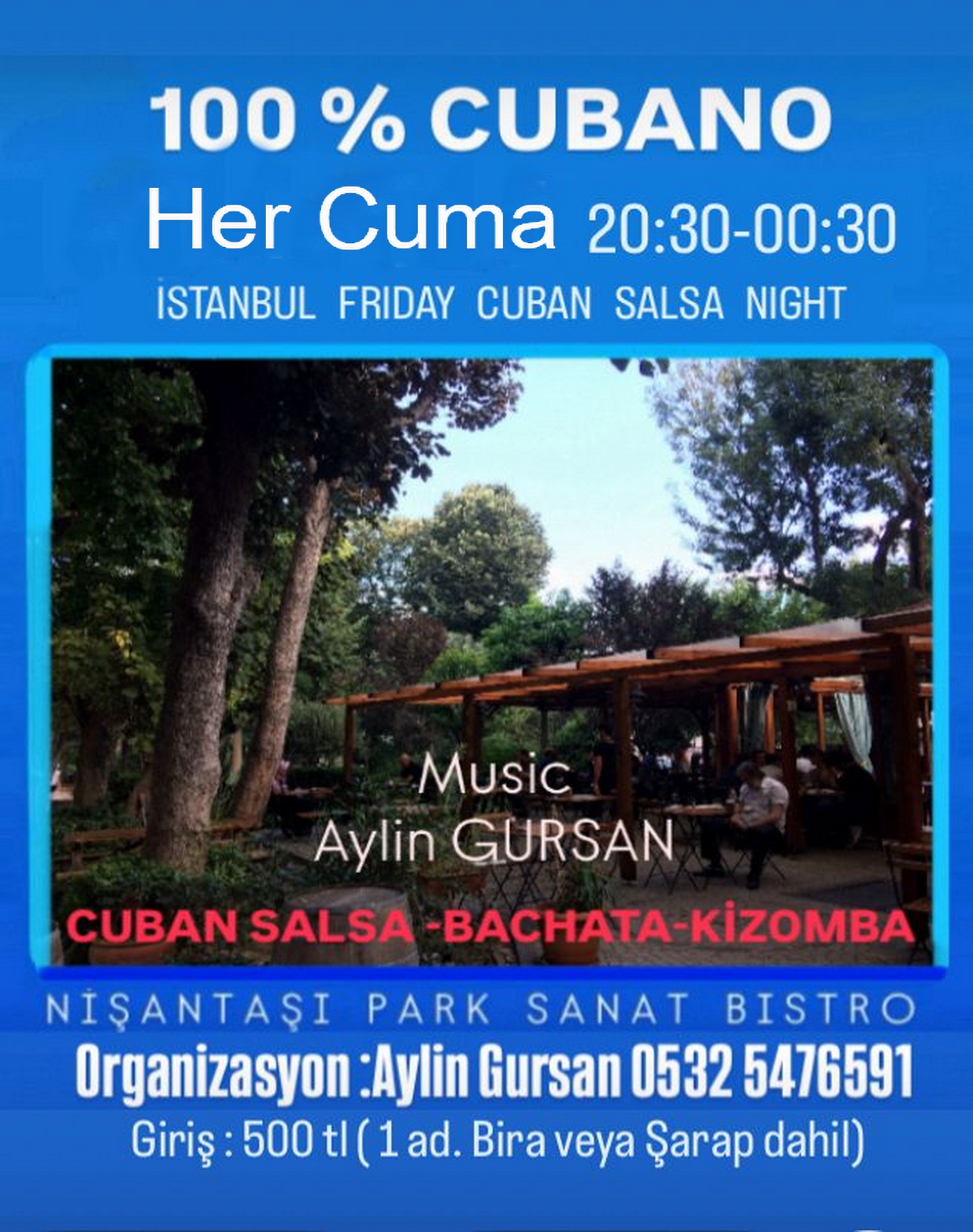Cuban Dans Gecesi - Cubano Latin Night